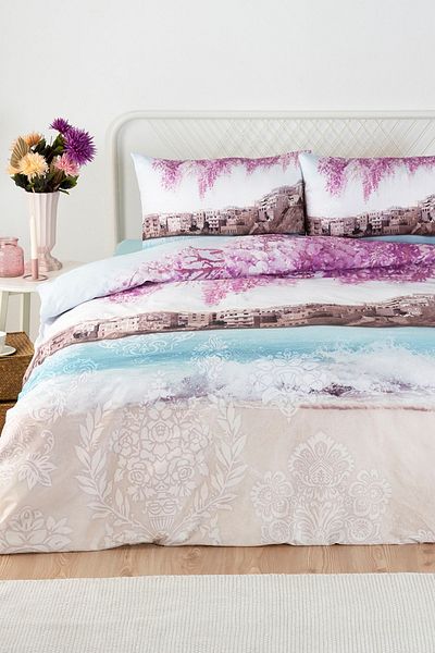 Özdilek Σετ Παπλωματοθήκη Jacaranda Double Soft Life Satin