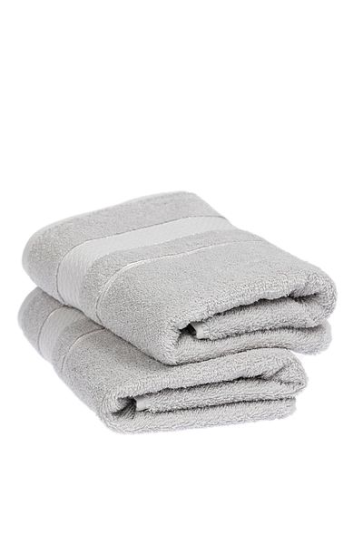 Özdilek Trendy 2-Piece Towel 50x90 Gray (meat)