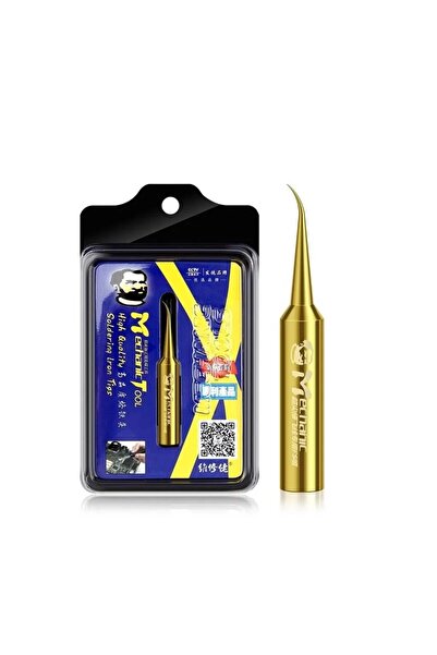Genel Markalar Mechanic 0.1mm Bakır İnce Eğri Havya Ucu Kalite Entegre Çip Tamir