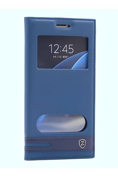 Cepustik Telefon Aksesuarları Galaxy C5 Kılıf Elite Kapaklı Kılıf