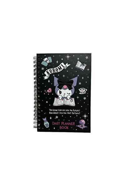 Hello Kitty HELLO KİTTY&KUROMİ SPİRALLİ SERT KAPAK STİCKERLI PLANNER (BOOK) DEFTER