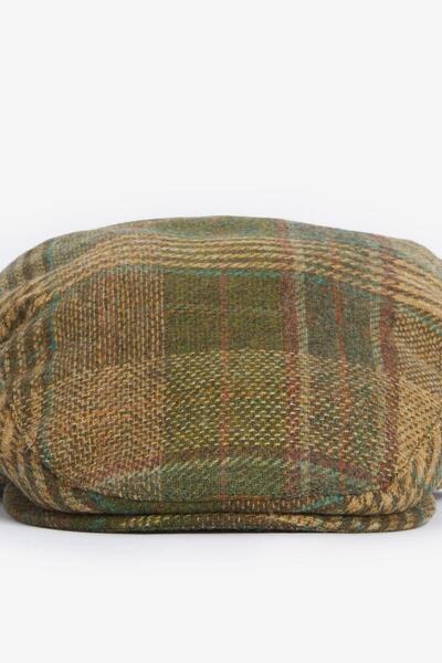 Barbour Deveron Tweed Kasket Sg71 Green Mix