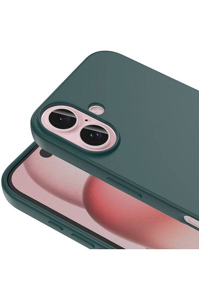 zore Case for Apple iPhone 16 Plus Zore Lsr Launch Cover-Titanium-Grey