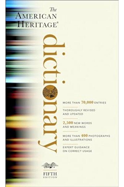 Random House The American Heritage Dictionary Fifth Edition