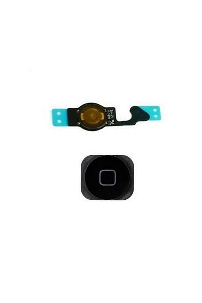 MBL Black Flex Cable Compatible for iPhone 5 - Home Key and Pipe