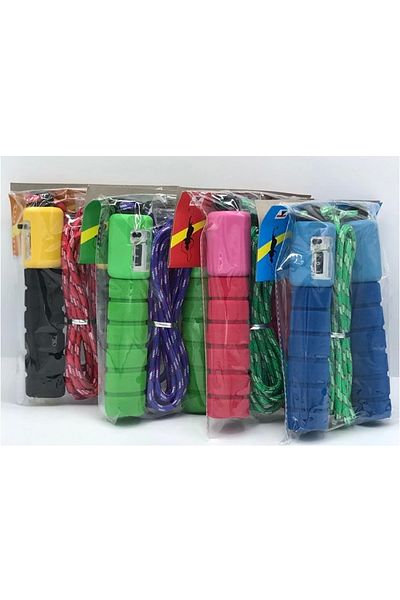 KIZILKAYA Kzl- 1705007   Jump Rope with Counter and Sponge Grip