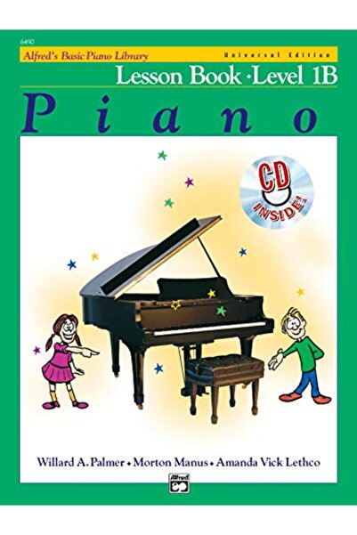 Faber Music Ltd. Alfred's Basic Piano Library Lesson Book, Bk 1b: Book & CD