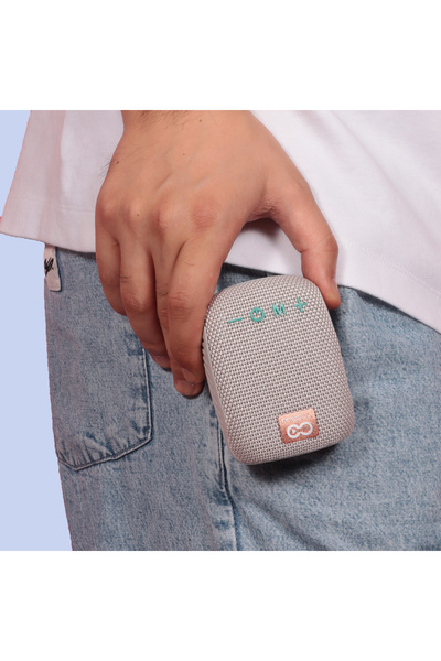 Moodix Bluetooth-Lautsprecher, Grau, HO23TG392