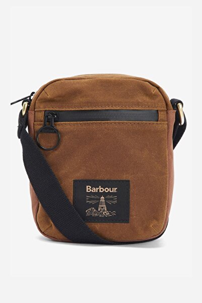 Barbour Field Yağlı Çapraz Askılı Çanta Sn91 Tan-black