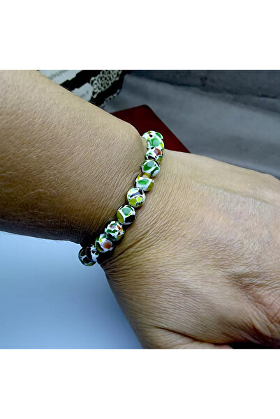 Tesbih Ruyasi Resin Scented Mosaic Amber Bracelet5