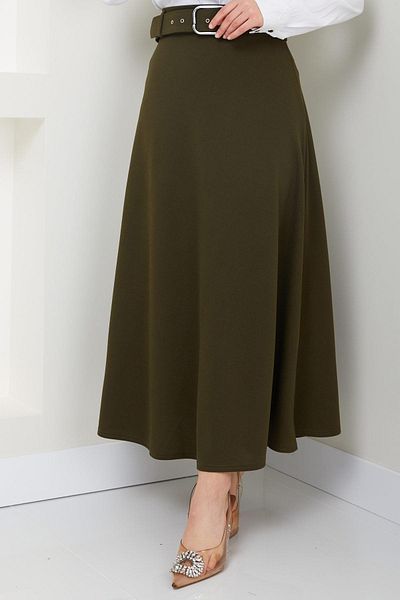 hafsamina Ζωντανή φούστα Mevlana Khaki HM2370
