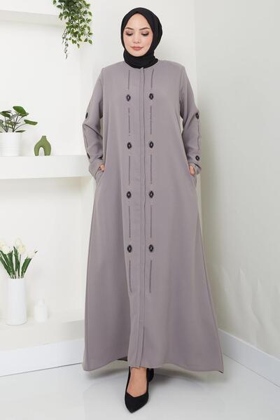 hafsamina Grey Icon Stone Ferace - HM2480