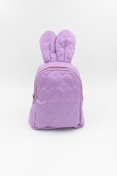 Chantaky 038 4500 Rucsac pentru copii cu model iepure brodat inimă