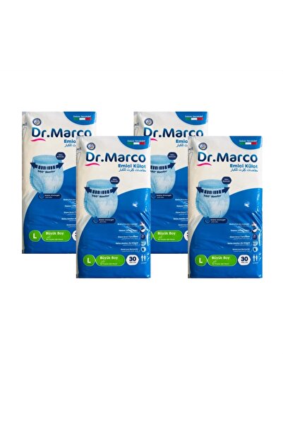 DR.MARCO Dr. Marco Hasta Bezi Emici Külotlu Büyük Boy ( Large ) 120 Adet