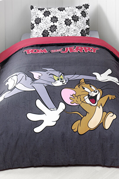 Özdilek Tom & Jerry Chase Single Licensed Children's Bedding Set