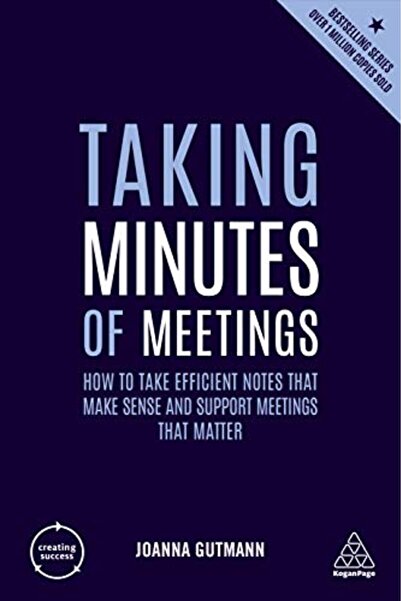 Wiley Taking Minutes Of Meetings