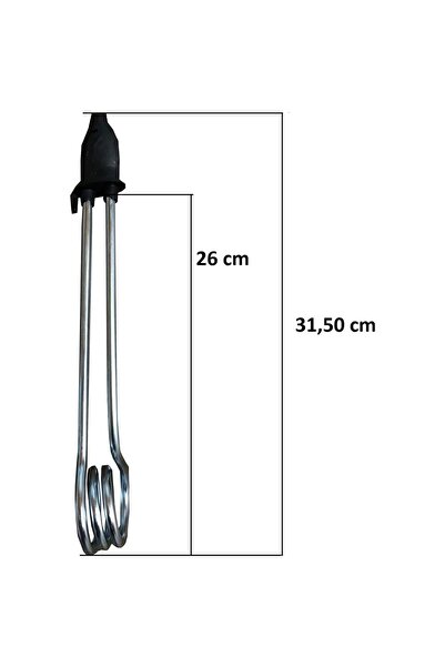 End Elektrik Kettle Resistance Ats Steel Immersion