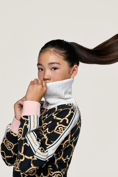 SWATSKY BG Store Girl's Patterned Sweatshirt