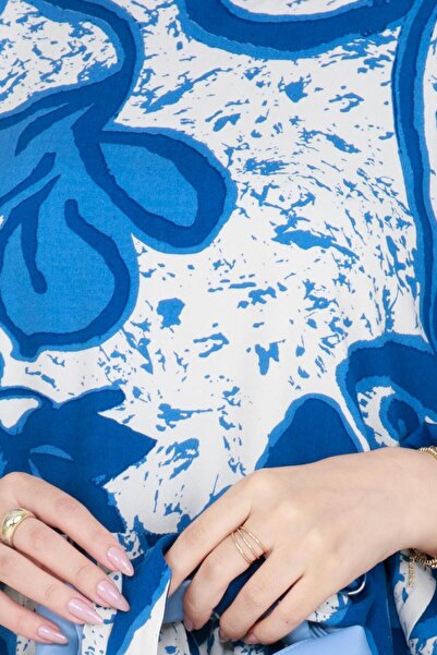 Sevitli Φόρεμα Blue Lilyum Viscon - Ζώνη