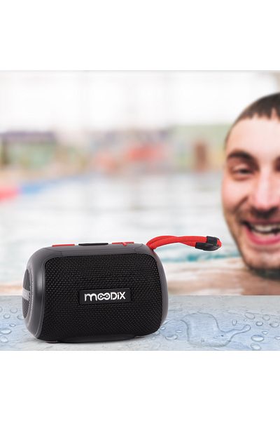 Moodix Bluetooth-Lautsprecher, Schwarz, Ho23t10