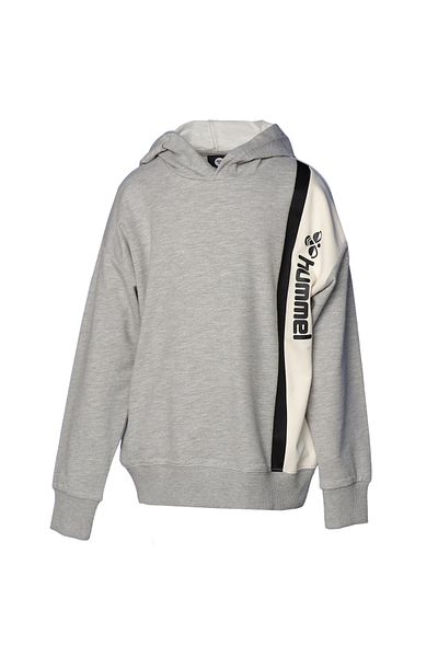 hummel Hmlgrayson Kids Gray Hoodie Sweatshirt -921686-2006