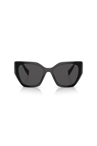 Prada Woman Pillow Sunglasses- Pr 19zs - Lense Size:55mm - Black