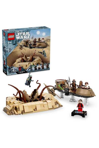 Star Wars 75396 Model Desert Skiff and Sarlacc Pit