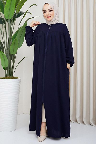 hafsamina Ρόμπα Aerobin Ferace Navy Blue HM2156