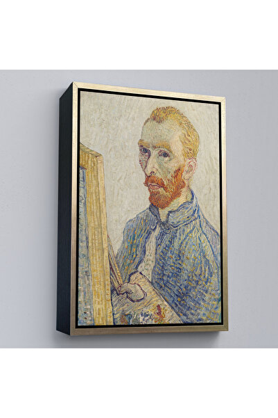 Home Vincent Van Gogh cu cadru din lemn - Pictură autoportret-7457