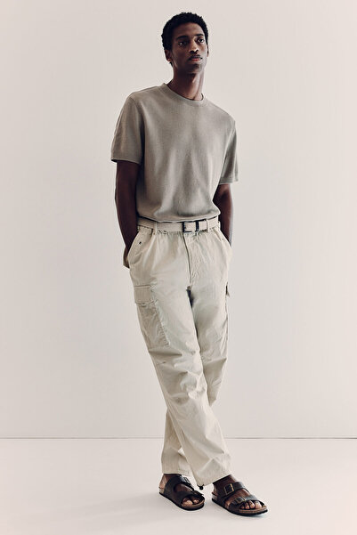 H&M Regular Fit Yırtılmaz Kargo Pantolon