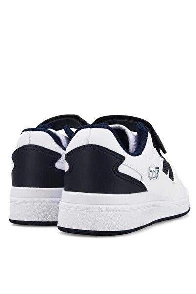 Best Of Bestof Jordan Sneaker Lacivert Beyaz Mevsimlik Unisex Çocuk Spor Ayakkabı