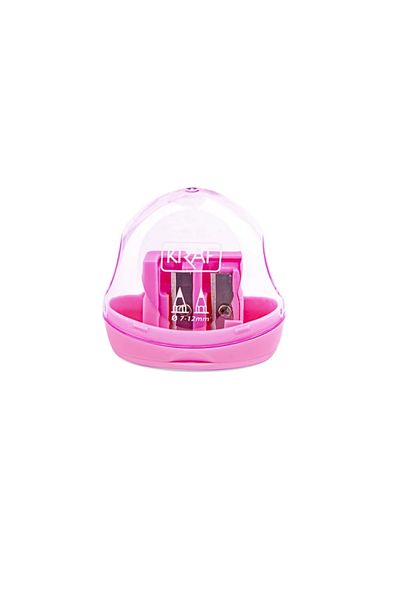 KRAF 730g Pencil Sharpener with Double Hole Chamber - (SINGLE)