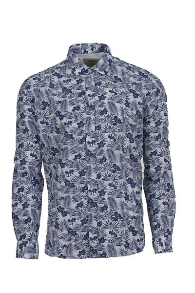 Arma Ανδρικό πουκάμισο Navy Blue Y0gkd1131
