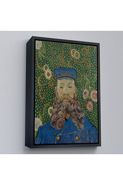 Oxyteez Πίνακας Πορτρέτο του Βίνσεντ Βαν Γκογκ - Τζόζεφ Ρουλίν με ξύλινο πλαί...