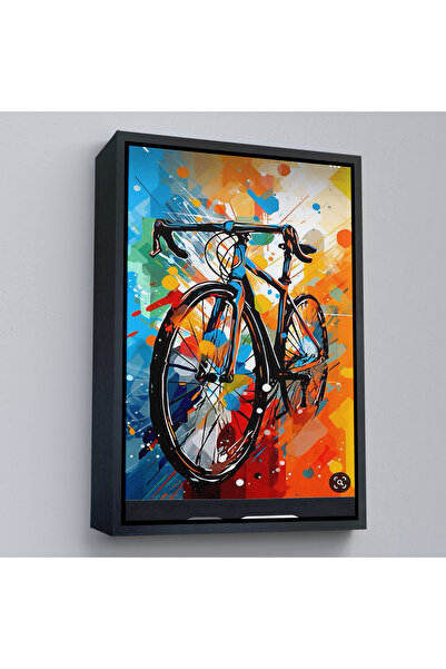 Home Bicicletă de curse cu cadru din lemn Tablo-7703