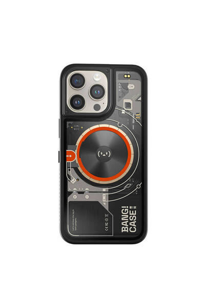 zore حافظة آيفون 15 برو قابلة للتخصيص بثلاث وظائف متصلة بالبلوتوث Bitmo Lab B...