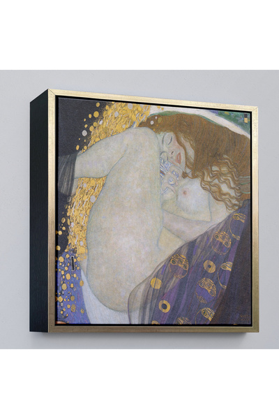 Limitless Gustav Klimt's the Virgin of the Danube Painting with Wooden Frame-8318
