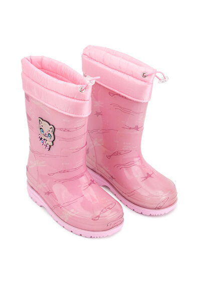 GEZER Kışlık Kız Çocuk Yağmur Çizme