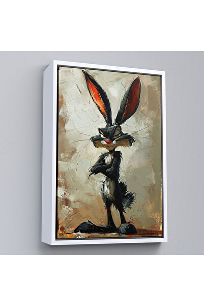 Oxyteez Rama din lemn Bugs Bunny Rabbit Tablo-7710