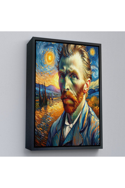 Oxyteez Tablou Vincent Van Gogh cu rama din lemn-7680