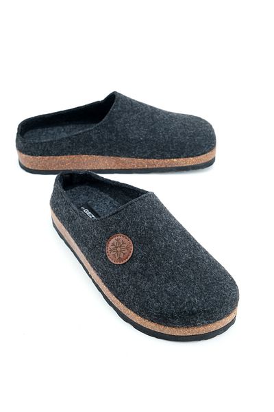 GEZER Men's Slippers - Winter Cork Sole, Comfortable Home Garden