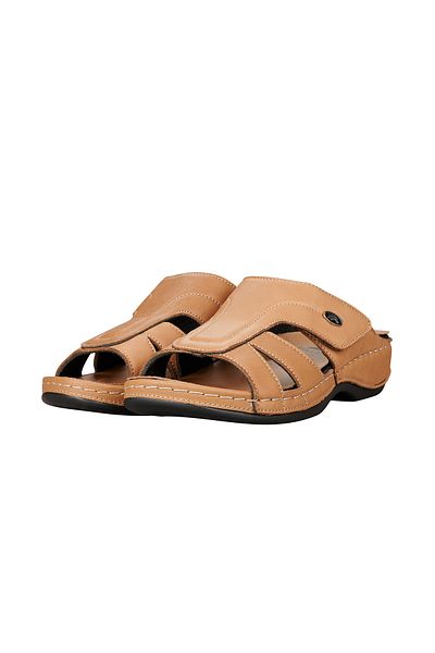 Paleng Gezer Genuine Leather Women's Slippers