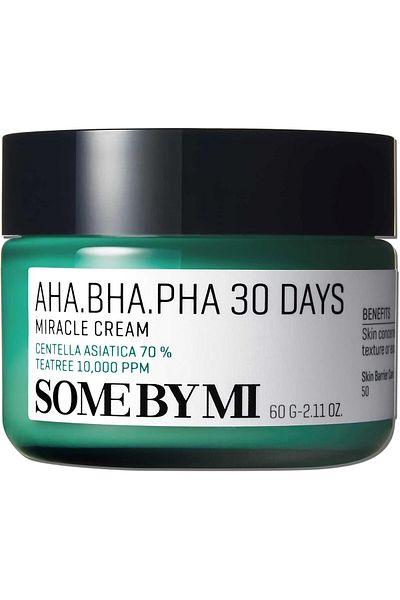 Some By Mi Miracle Cream 30 Days by Some By Mi AHA-BHA-PHA, 60 grams