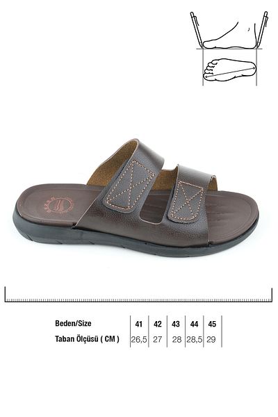 GEZER Летни регулируеми мъжки чехли Fuspet Sole Velcro