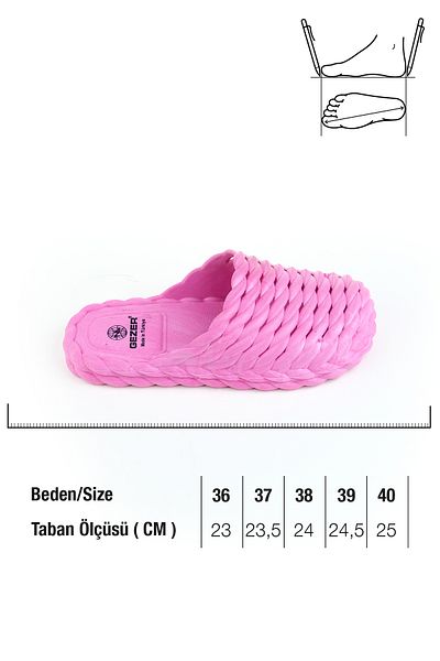 GEZER Summer Non-Slip Sole Wet Floor Women's Slippers