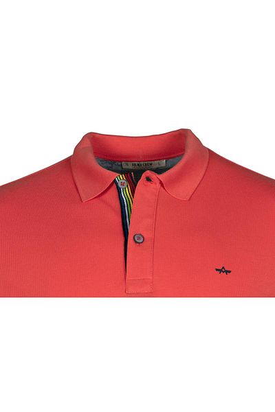 Arma Ανδρικό T-Shirt με κόκκινο Slim Fit Polo Y9tyo7991
