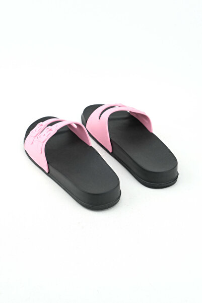 GEZER Yazlık Kadın Çift Toka Islak Zemine Uygun Terlik