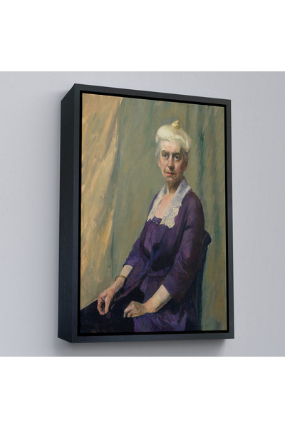 Oxyteez Edward Hopper cu rame din lemn - Elizabeth Griffiths Smith Hopper, pi...