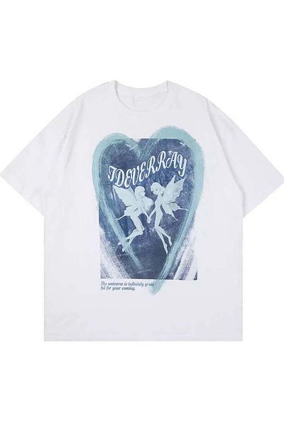 Köstebek Αισθητικό μπλουζάκι Angel Girls Λευκό Unisex