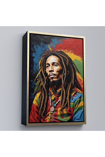 Oxyteez Tablou Bob Marley cu rama din lemn-7892